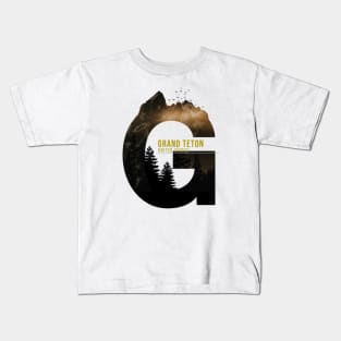 GRAND TETON Kids T-Shirt